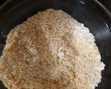 A picture of step 4 of Crispy Baked Onion Rings.