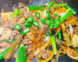 麻油泡菜豆腐（冷壓初榨-台灣小農黑芝麻油）的食譜步驟3照片