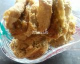 Foto langkah ke 7 dari resep Tahu walik isi pepaya dan jamur.