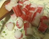 Foto del paso 3 de la receta: Fideos con crema y kanikama