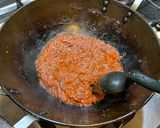 A picture of step 4 of Sheba’s chicken curry.