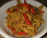 Foto langkah ke 5 dari resep Usus ayam bumbu woku.