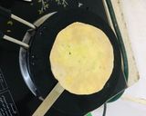 A picture of step 15 of Puran Poli or Gari Rotli.