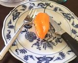 A picture of step 1 of California Farm Pickled Habanero Pepper.