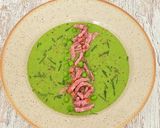 Une image de l'étape 2 de Velouté de petits pois /bacon.
