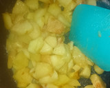 Foto del paso 3 de la receta: Tarta de membrillo y manzana con cubierta crocante de coco 🌴