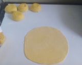 A picture of step 5 of Butternut chapati.