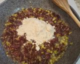 Foto del paso 3 de la receta Croquetas de cecina y puerros
