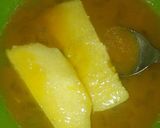 A picture of step 3 of Golden yam recipe.