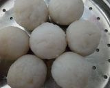 A picture of step 3 of Poha cheese balls.
