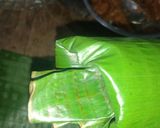 Foto langkah ke 4 dari resep Nasi Bakar Lebba' Lebba'.