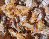 A picture of step 3 of Gobhi Pakore.