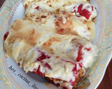 Foto del paso 19 de la receta: Pimientos rellenos de carne y gratinados con salsa de puerro