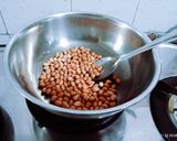 A picture of step 1 of Healthy tasty Til gud peanut dry fruits Burfi.