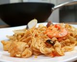 Foto del paso 9 de la receta: Fideos chinos o noodles con pescado y marisco