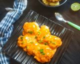 A picture of step 4 of Barbeque nation style Cajun potatoes.