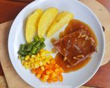 Foto langkah ke 3 dari resep 1096. Tuna Steak Grill Saus Cokelat.