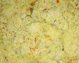 A picture of step 1 of Dambun couscous.