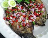 Foto langkah ke 5 dari resep Nila bakar acar bawang.