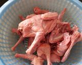 Hình bước làm 3 của món Buổi sáng với cháo bồ câu hạt sen