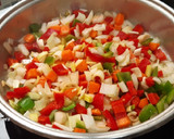 Foto del paso 3 de la receta: Garbanzos con bacalao fresco y toque picante