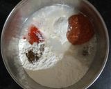 A picture of step 4 of Cauliflower dry Manchurian.
