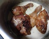 Foto del paso 6 de la receta Pollo en salsa de queso y tropezones de verduras