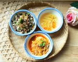 Hình bước làm 3 của món Bánh đúc nóng