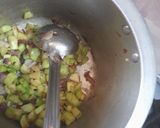 चना दाल तोरई के साथ (chana dal torai ke sath recipe in Hindi) रेसिपी चरण 4 फोटो