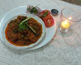 A picture of step 3 of Chicken tikka karhai masala/ taste fully dish.