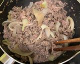 Hình bước làm 4 của món Bún bò xào Nam Bộ