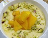 A picture of step 4 of Mango Rabdi.