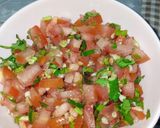A picture of step 3 of Tomato Salsa.
