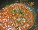A picture of step 6 of Mutter Paneer.