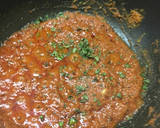 A picture of step 6 of Mutter Paneer.
