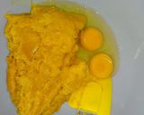 Foto del paso 1 de la receta: Torta integral de kabutiá con queso y aceitunas