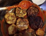 A picture of step 5 of Egyptian-Style Vegetarian Moussaka Casserole.