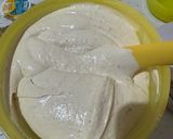 Foto langkah ke 3 dari resep Cake Pisang Panggang Ekonomis (3 telur) Lembut.