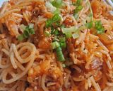 Foto langkah ke 4 dari resep Spaghetti goreng saos tomat.