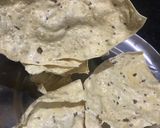 A picture of step 2 of Rajasthani Papad Dana Methi ki sabji.