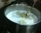 A picture of step 1 of Sweet potato kheer.