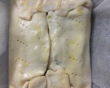 Foto del passaggio 4 della ricetta Strudel salato con asparagi e formaggio
