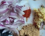 A picture of step 3 of Tangra Machher Jhal/ Small Cat fish Curry.