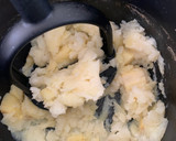A picture of step 1 of Potato and parsnip gnocchi with green pesto and crispy sage 🌿.