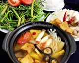 Hình bước làm 4 của món Lẩu Thái (Chua Cay) Chay