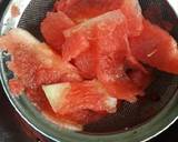 Watermelon juice recipe step 1 photo
