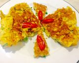 Hình bước làm 7 của món Bạch tuộc chiên trứng cho bữa cơm gia đình