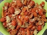 Tumis kulit melinjo