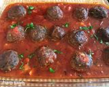 A picture of step 3 of Meatballs in Tomato Sauce (Kabab Hindi).