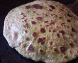 A picture of step 10 of Jodhpuri paratha.